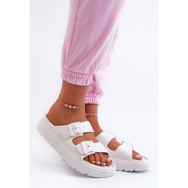 Step in style Sandale Tongs Modèle Melorea 24SD97-5610 Blanc - Entrez avec style blanche 1