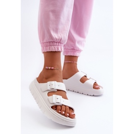 Step in style Sandale Tongs Modèle Melorea 24SD97-5610 Blanc - Entrez avec style blanche 2