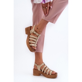 Step in style Sandales Modèle Zazoo 40410 Beige - Entrez avec style 2