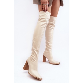 Step in style Bottes Modèle Orcella 6028 Beige - Entrez avec style 3