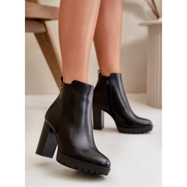 Step in style Bottes Modèle Bioria UK157 Noir - Entrez avec style le noir 1