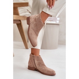 Step in style Bottes Modèle S.Barski HY42-076 Beige - Entrez avec style 2