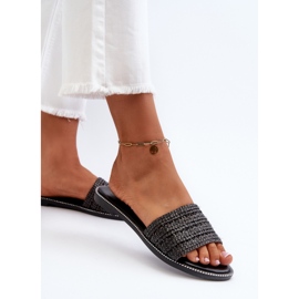 Step in style Sandale Tongs Modèle Radians WS9038 Noir - Entrez avec style le noir 2