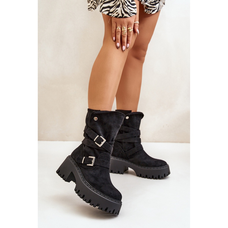 Step in style Bottes Modèle Nerelisa QH7825 Noir - Entrez avec style le noir 1