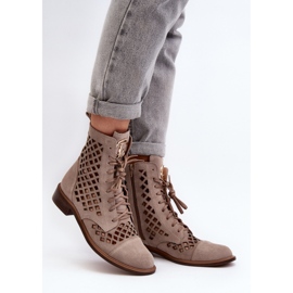 Step in style Bottes Modèle Zazoo 2695/024 Beige - Entrez avec style 1