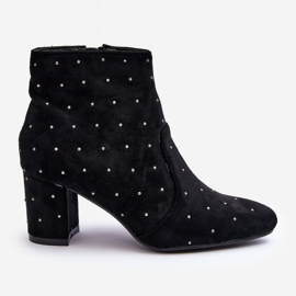 Step in style Bottes Modèle Antede L08-206 Daim Noir - Entrez avec style le noir 3
