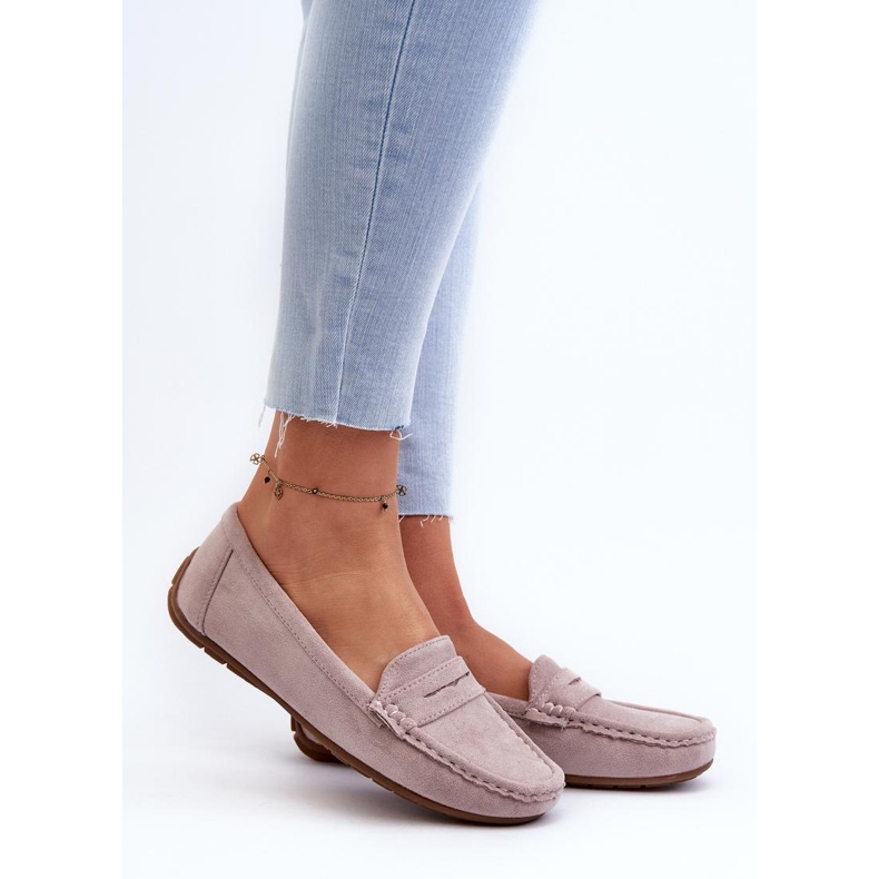 Step in style Mocassins Modèle Lenvie FT245 Violet - Entrez avec style 1