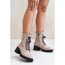Step in style Bottes Modèle Vinceza 66671 Beige - Entrez avec style 1