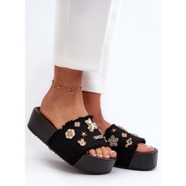 Step in style Sandale Tongs Modèle Zranesia BG172 Noir - Entrez avec style le noir 1