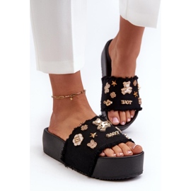 Step in style Sandale Tongs Modèle Zranesia BG172 Noir - Entrez avec style le noir 2