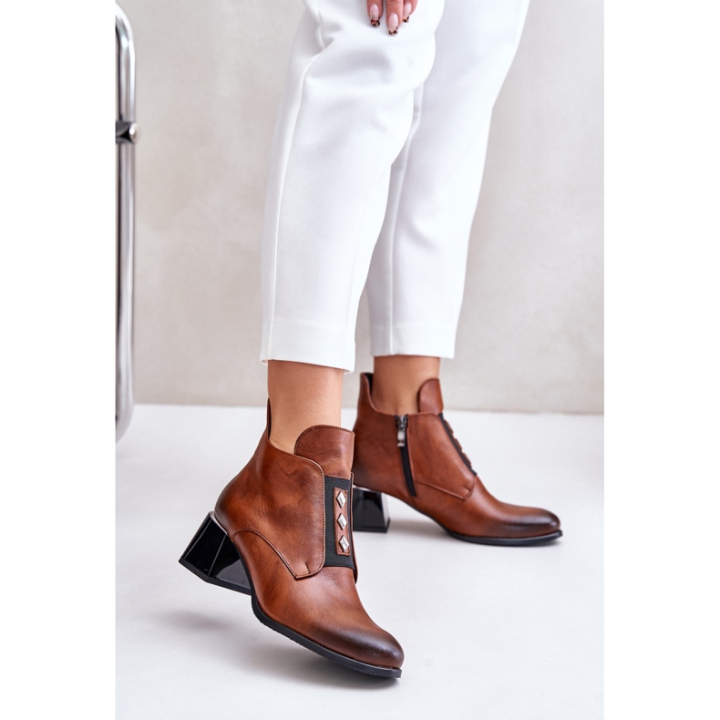 Step in style Bottes Modèle Zazoo 60504 Marron - Entrez avec style brun 1