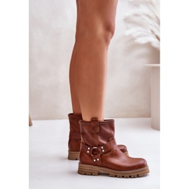 Step in style Bottes Modèle Lewski 3610 Cuir Marron - Entrez avec style brun 2