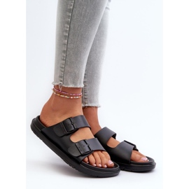 Step in style Sandale tongs modèles Big Star NN274A750 noir - Entrez dans le style le noir 1