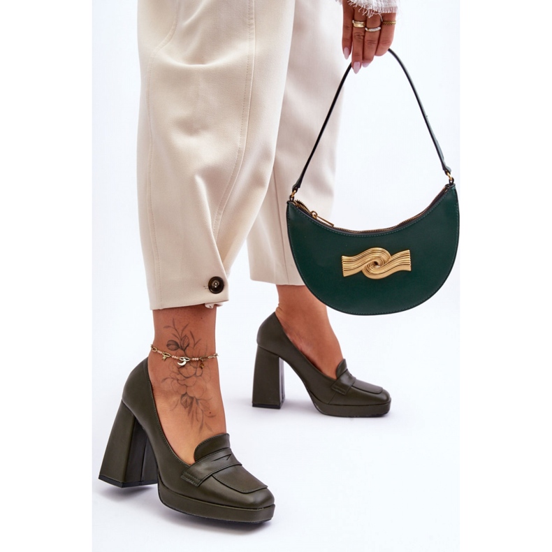 Step in style Escarpins Modèle Alisa M046 Vert - Entrez avec style 1