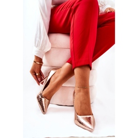 Step in style Talons hauts Modèle Tissoria LY177-4 Rose/Or - Entrez avec style 1