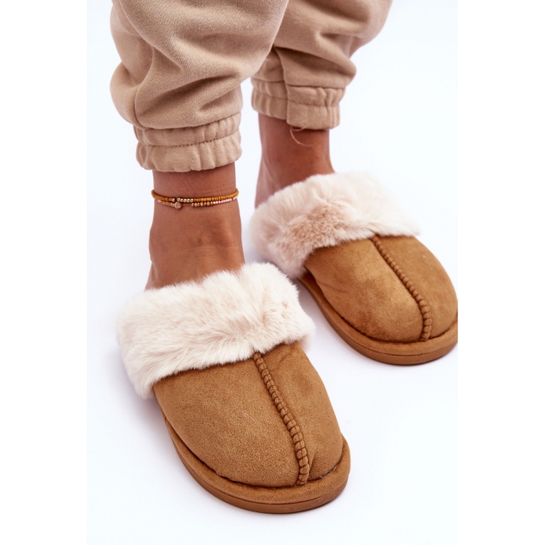 Step in style Chaussons Modèle Pinky BO-609 Camel - Entrez avec style brun 2