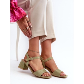 Step in style Sandales Modèle Leisha LT33-10 Vert - Entrez avec style 2