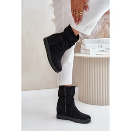 Step in style Bottes Modèle Zinradea MS35012 Noir - Entrez avec style le noir 2