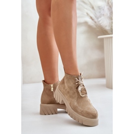 Step in style Bottes Modèle Zazoo 2952 Beige - Entrez avec style 2