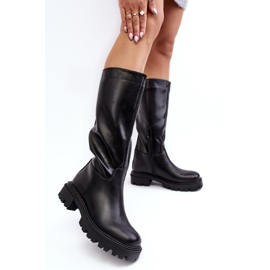 Step in style Bottes Modèle Eamantha 2177 Noir - Entrez avec style le noir 1