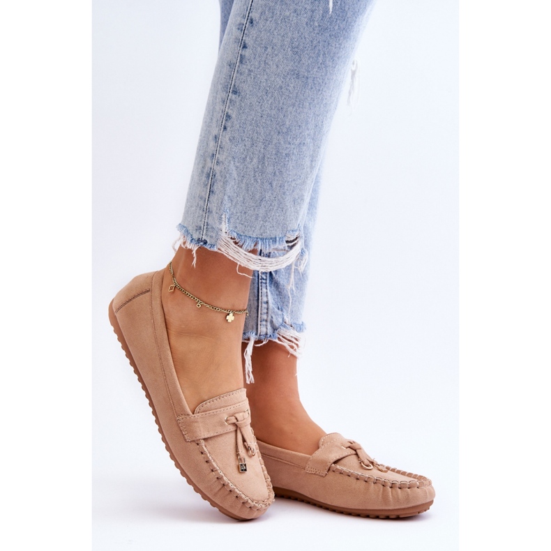 Step in style Mocassins Modèle Good Time ZA28P Beige Foncé - Entrez avec style 1