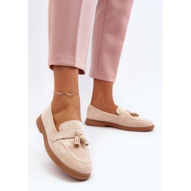 Step in style Mocassins Modèle Dansitu N22-992 Beige - Entrez avec style 2