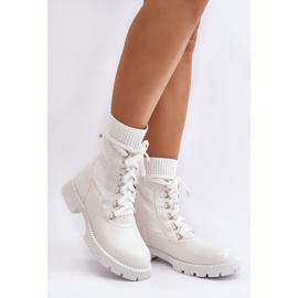 Step in style Bottes Modèle Gentiana 8573A Blanc - Entrez avec style blanche 1