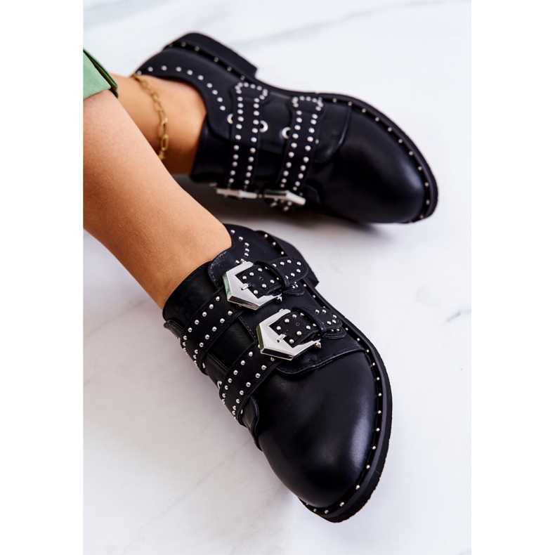 Step in style Chaussures Modèle Lu Boo XW37311 Cuir Noir - Entrez dans le style le noir 2