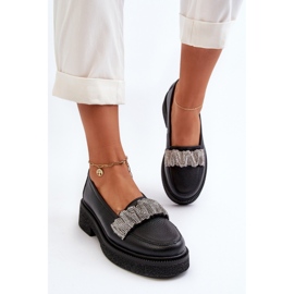 Step in style Mocassins Modèle Zazoo 3419 Cuir Noir - Entrez avec style le noir 1