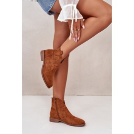 Step in style Bottes Modèle S.Barski HY42-151 Camel - Entrez avec style brun 1