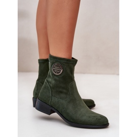 Step in style Bottes Modèle Lerioria ASA198-28 Vert - Entrez avec style 3