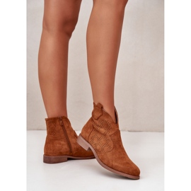 Step in style Bottes Modèle S.Barski HY42-151 Camel - Entrez avec style brun 2