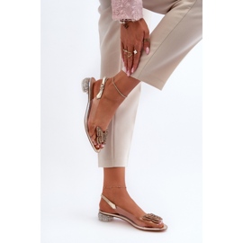 Step in style Sandales Modèle Da MR38-388 Or Rose - Entrez avec style 2