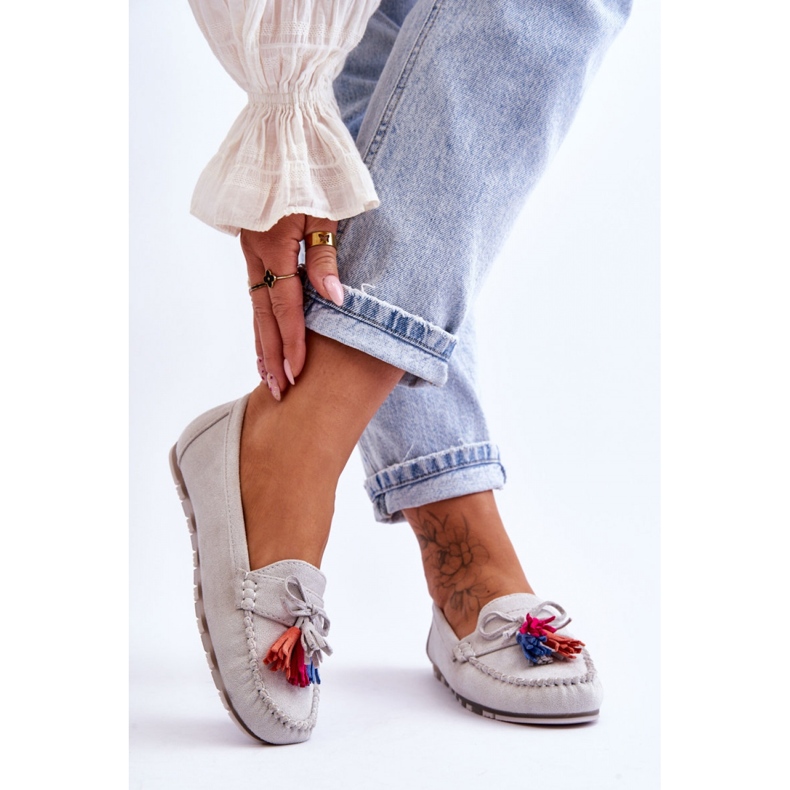 Step in style Mocassins Modèle Dorine GS37 Gris - Entrez avec style 2