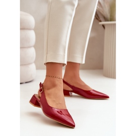 Step in style Ballerines Modèle Anarinne BF-18 Bordeaux - Entrez avec style rouge 1