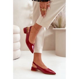 Step in style Ballerines Modèle Anarinne BF-18 Bordeaux - Entrez avec style rouge 2