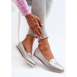 Step in style Mocassins Modèle Enzla W-98 Argent - Entrez avec style gris 2