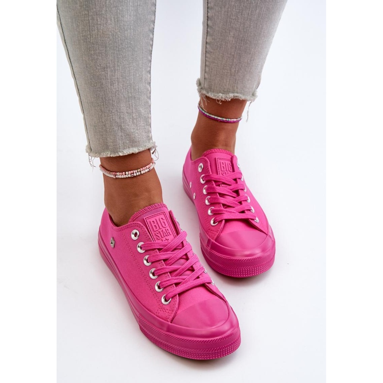 Step in style Baskets Modèle Big Star NN274290 Fuchsia - Entrez dans le style rose 1