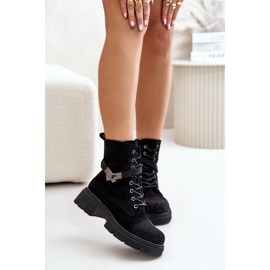 Step in style Modèle Workers S.Barski HY42-281 Noir - Entrez avec style le noir 2