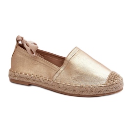 Step in style Espadrilles Modèle Ismanne B-727 Or - Entrez avec style jaune 2