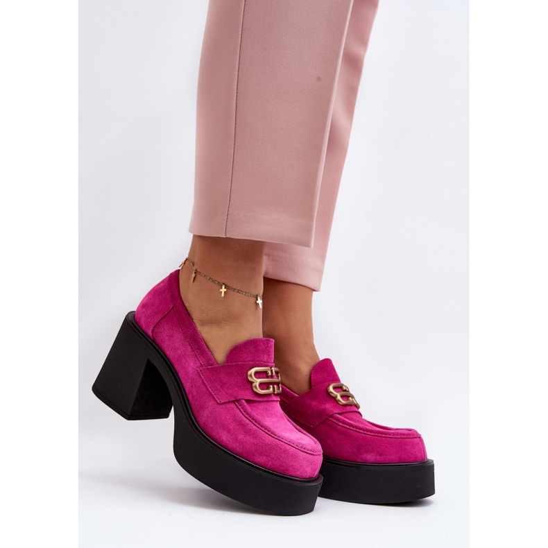 Step in style Chaussures Modèle Zazoo 20170 Fuchsia Daim - Entrez avec style rose 1