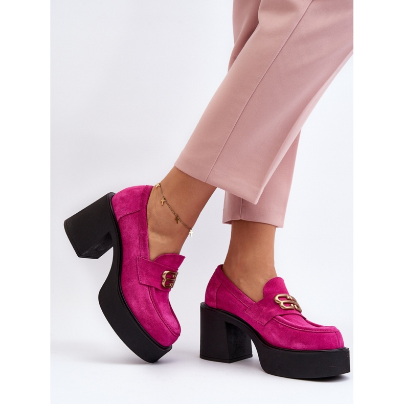 Step in style Chaussures Modèle Zazoo 20170 Fuchsia Daim - Entrez avec style rose 2