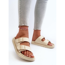 Step in style Sandale Tongs Modèle Big Star NN274A752 Beige - Entrez dans le style 2