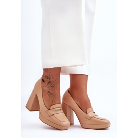 Step in style Escarpins Modèle Alisa M046 Nude - Entrez dans le style beige 1