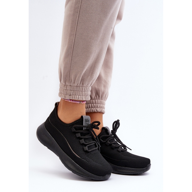 Step in style Chaussures de sport Modèle Big Star NN274663 Noir - Entrez dans le style le noir 1