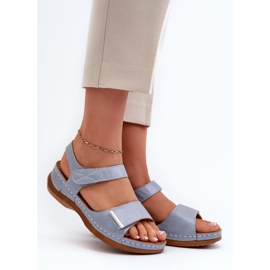 Step in style Sandales Modèle Iphiope 22SD98-0146 Bleu - Entrez avec style 1