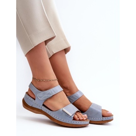 Step in style Sandales Modèle Iphiope 22SD98-0146 Bleu - Entrez avec style 2