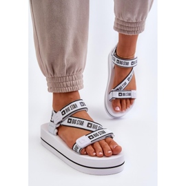 Step in style Sandales Modèle Big Star NN274A526 Blanc - Entrez avec style blanche 2
