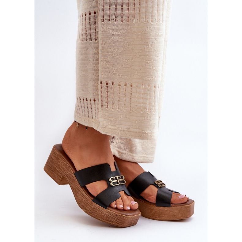 Step in style Sandale Tongs Modèle Zazoo 40412 Noir - Entrez avec style 1