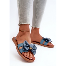 Step in style Sandale Tongs Modèle Rivarina 491-02 Bleu - Entrez avec style 2